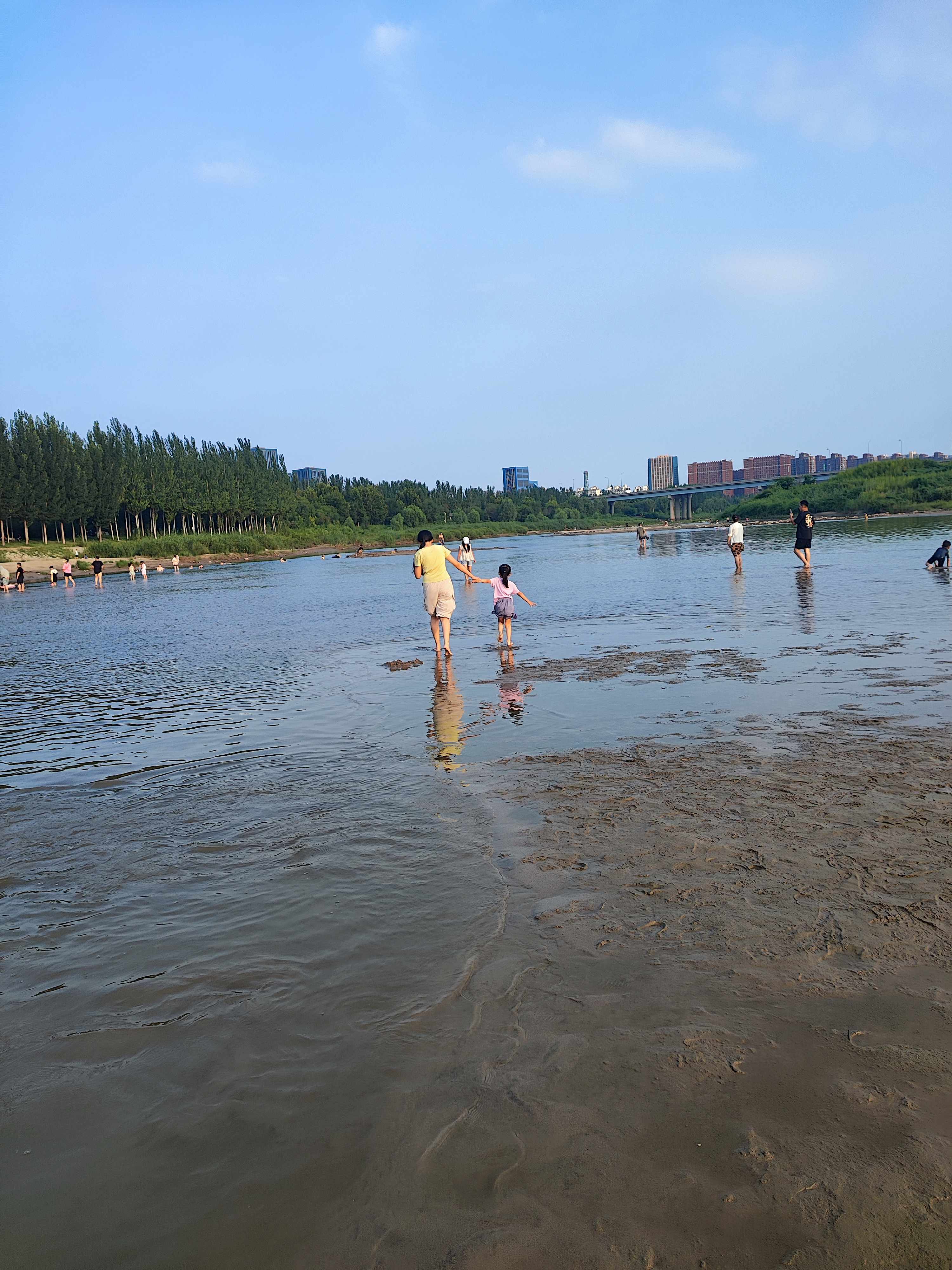 燕郊人的沙滩，潮白河玩水记